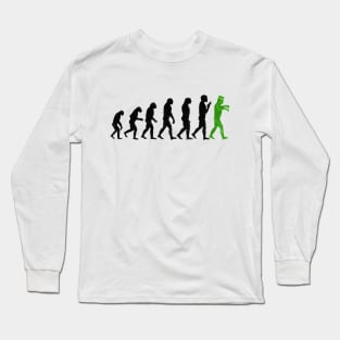 Funny Evolution Theory Humor Long Sleeve T-Shirt